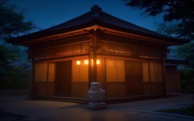 网络社区讨论场景，多人在电脑屏幕前参与在线讨论，屏幕发出蓝色光晕